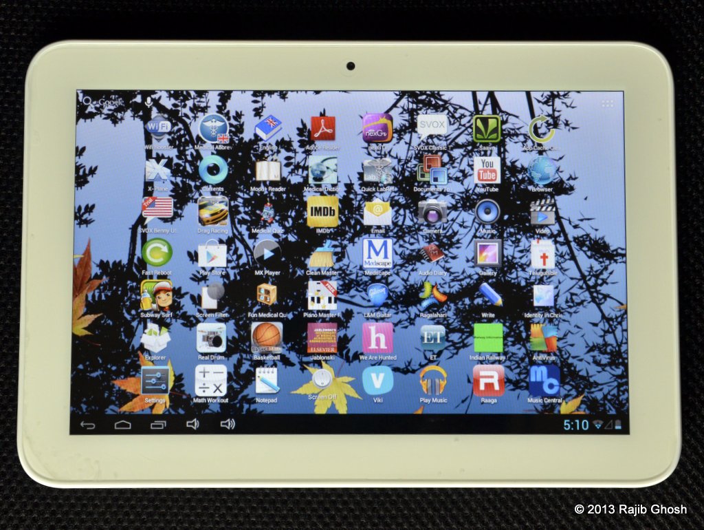 Review of Videocon VT10 Android Tab